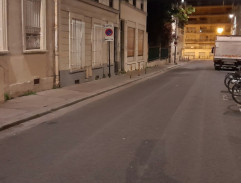 Departure with the prostitute