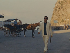 Philippe at the port of Mongibello