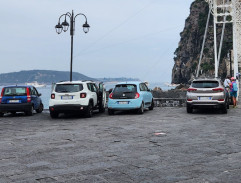 Philippe at the port of Mongibello