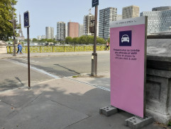 Ambulance arrives in Paris
