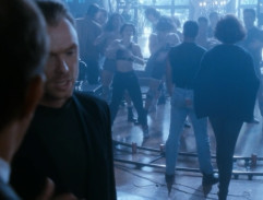 Frank talks to Rachel's staff