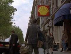 Dean Corso in front of the hotel in Paris